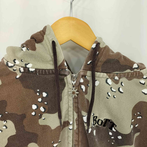 ボット BOTT Desert Camo Zip Hoodie デザートカモジップパーカー メンズ import:M